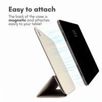 imoshion Magnetic Book Case Apple iPad Air 11 inch (2026) M4 / (2025) M3 / (2024) M2 / Air 5 (2022) / Air 4 (2020) - Beige