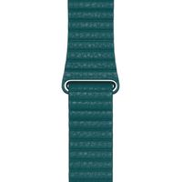 Apple Leather Loop L Apple Watch Series 1-10 / SE / Ultra (2) - 42/44/45/46/49 mm - Peacock