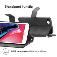 imoshion Bookcase met koord Apple iPhone SE (2022 / 2020) / 8 / 7 - Zwart