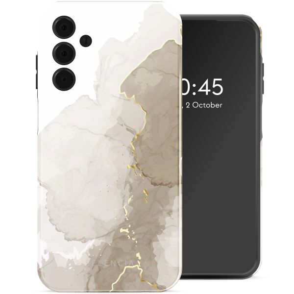 Selencia Vivid Tough Backcover Samsung Galaxy A15 (5G/4G) - Marble Light Brown