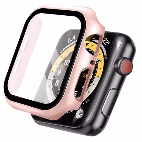 imoshion Full Cover Hardcase Apple Watch 4 / 5 / 6 / SE - 40 mm - Rosé Goud