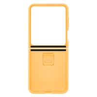 Samsung Originele Silicone Cover Ring Galaxy Z Flip 5 - Apricot