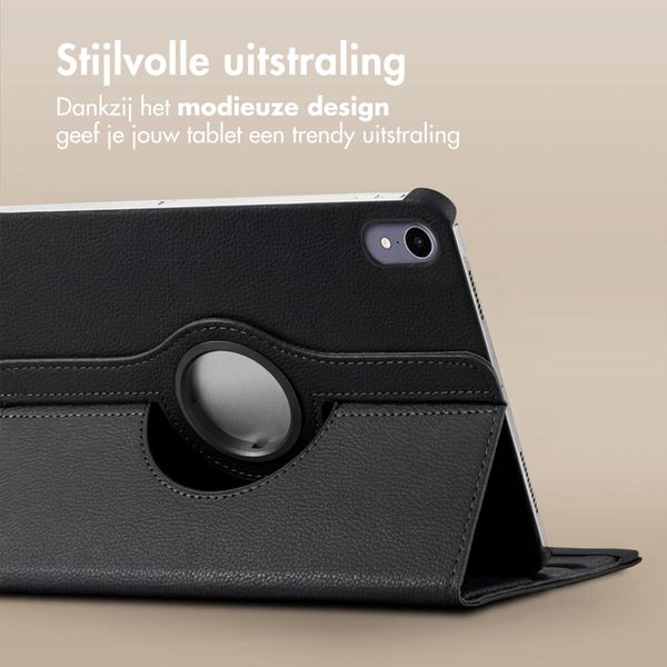 imoshion 360° draaibare Bookcase Apple iPad Mini 7 (2024) / iPad Mini 6 (2021) - Zwart