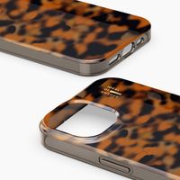 iDeal of Sweden Clear Case iPhone 15 - Tortoise