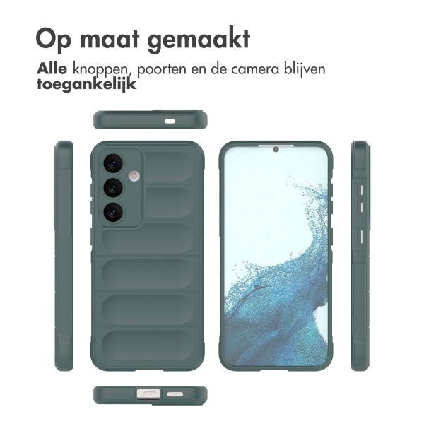 imoshion EasyGrip Backcover Samsung Galaxy S24 - Donkergroen