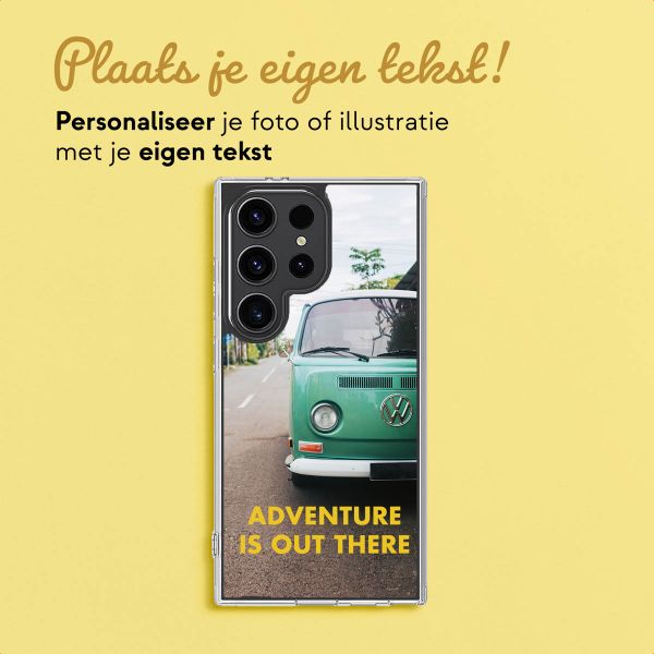 Ontwerp je eigen MagSafe Clear Case Samsung Galaxy S24 Ultra - Transparant