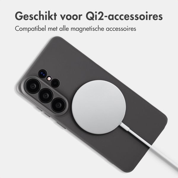 Accezz Grip Backcover met MagSafe Samsung Galaxy S26 Ultra - Grijs