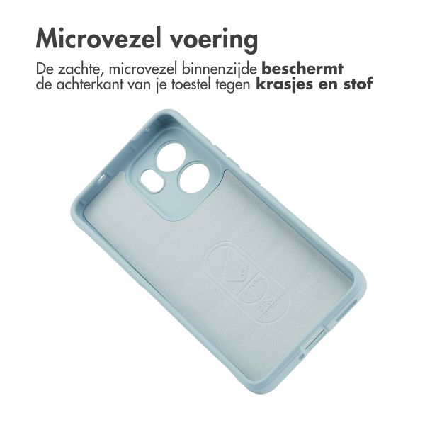 imoshion EasyGrip Backcover Oppo Reno 13 F (5G) - Lichtblauw