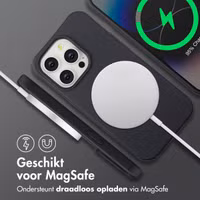 imoshion Color Backcover met afneembaar koord MagSafe Apple iPhone 14 Pro - Zwart