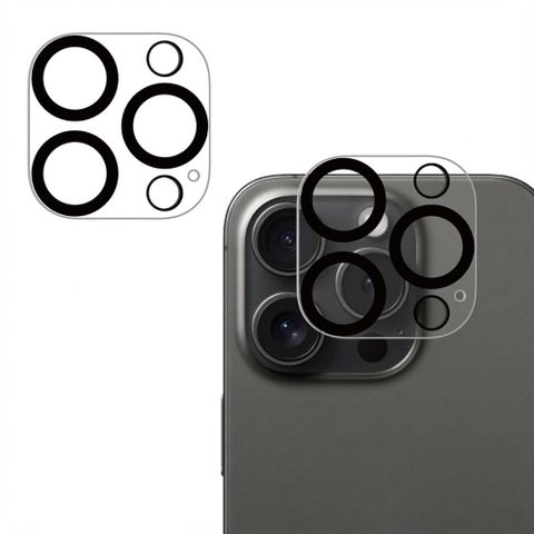 imoshion Camera Protector Glas 2 Pack Apple iPhone 16 Pro - Zwart