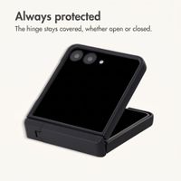 imoshion Colour Back Cover with Stand Samsung Galaxy Z Flip 8 - Black