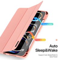 Dux Ducis Domo Bookcase Apple iPad Pro 11 (2024) M4 - Roze