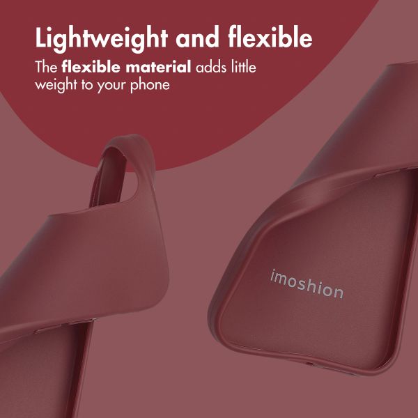 imoshion Color Backcover Apple iPhone 12 (Pro) - Wine Red