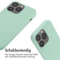 imoshion Siliconen hoesje met koord iPhone 13 Pro - Mintgroen