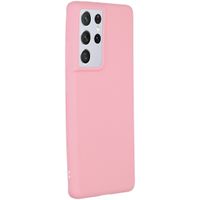 imoshion Color Backcover Samsung Galaxy S21 Ultra - Roze