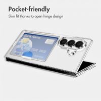 imoshion Back Cover with Card Holder Samsung Galaxy Z Fold 8 Ultra - Transparent