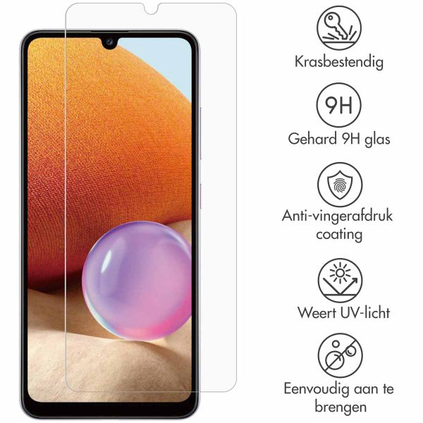 Selencia Gehard Glas Screenprotector Samsung Galaxy A32 (4G)