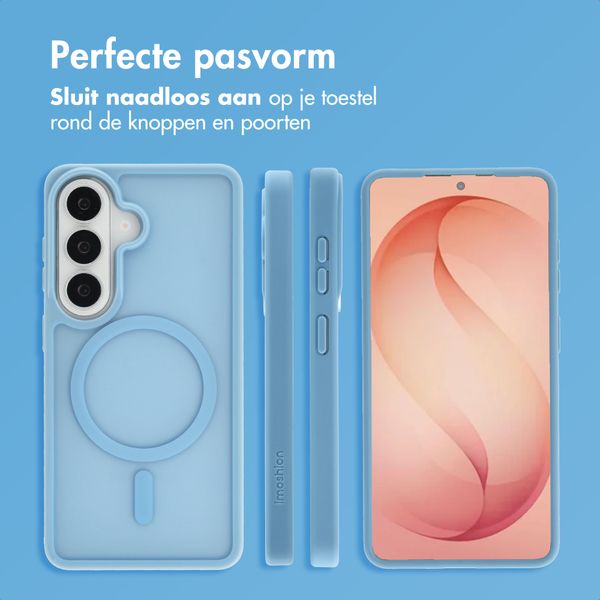 imoshion Color Guard Backcover met MagSafe Samsung Galaxy S26 Plus - Lichtblauw