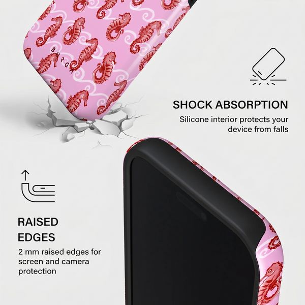 Burga Tough Back Cover with MagSafe Apple iPhone 17 Pro Max - Coral Reef