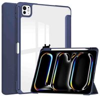 imoshion Trifold Hardcase Bookcase Apple iPad Pro 11 (2024) M4 - Donkerblauw