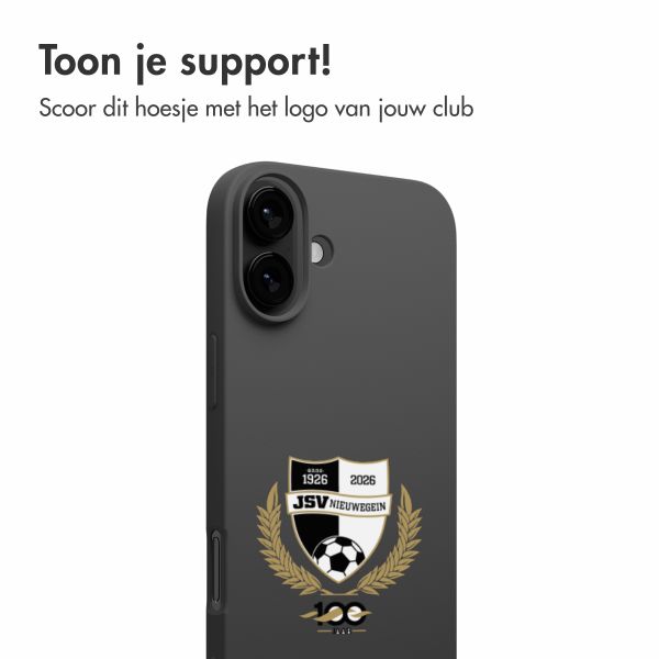 Backcover Apple iPhone 16 - JSV Nieuwegein