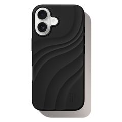 iDeal of Sweden Soft Swirl Silicone MagSafe Case Apple iPhone 17 - Velvet Black