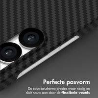 Accezz MagSafe Kevlar Backcover Samsung Galaxy S25 Plus - Zwart