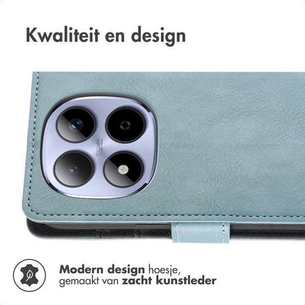imoshion Luxe Bookcase Xiaomi Redmi Note 15 (4G) - Lichtblauw