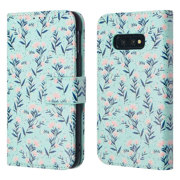 imoshion Design Bookcase Samsung Galaxy S10e - Blue Flowers