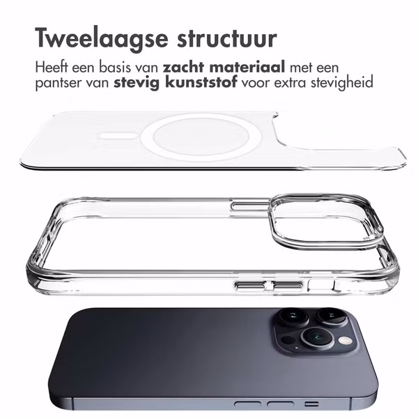imoshion Rugged Air MagSafe Case Apple iPhone 14 Pro Max - Transparant