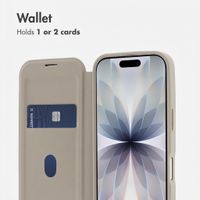 imoshion Transparent Bookcase with MagSafe Apple iPhone 17 - Beige