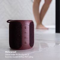 Selencia AquaPlay Bluetooth Speaker - Draadloze speaker - Waterproof - Bordeaux