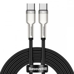 Baseus Cafule Series USB-C naar USB-C kabel - Metaal - 100 Watt - 2 meter - Zwart