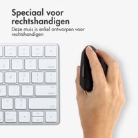 imoshion Ergonomische draadloze muis - Rechtshandig - USB-A - Zwart