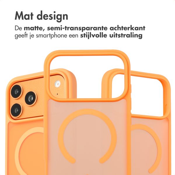 imoshion Color Guard Backcover met MagSafe Apple iPhone 17 Pro - Oranje