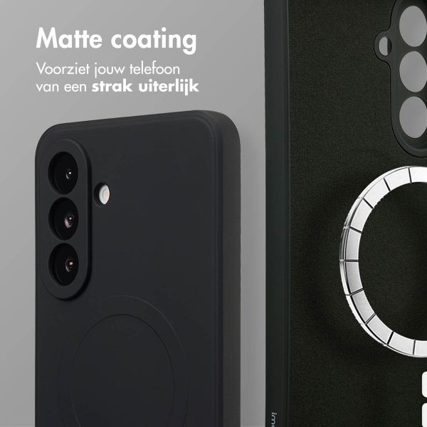 imoshion Color Backcover met MagSafe Samsung Galaxy A36 - Zwart