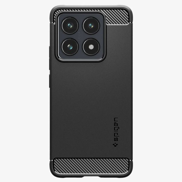 Spigen Rugged Armor Backcover Xiaomi 14T Pro - Matte Black