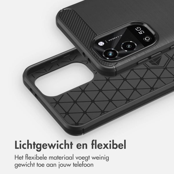 imoshion Brushed Backcover Samsung Galaxy A36 - Zwart