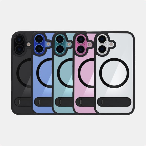 Accezz Hold Backcover met MagSafe Apple iPhone 16 - Black