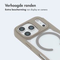 imoshion Transparante Bookcase met MagSafe Apple iPhone 17 Pro - Beige