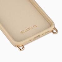 Selencia Rivièra MagSafe Backcover met afneembare haakjes Samsung Galaxy A17 (5G) / (4G) - Milky Latte