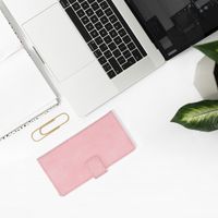 imoshion Luxe Bookcase Samsung Galaxy A01 - Roze