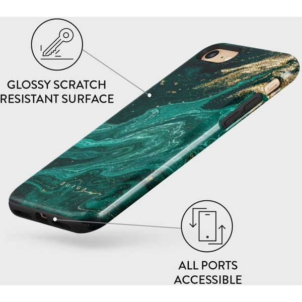 Burga Tough Backcover iPhone SE (2022 / 2020) / 8 / 7 - Emerald Pool