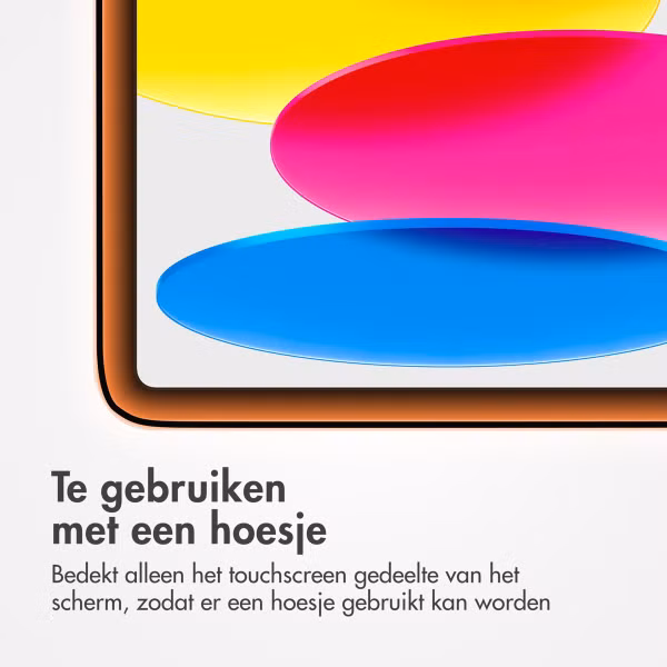 Accezz Glass screenprotector + Applicator Apple iPad 11 (2025) 11 inch A16 / iPad 10 (2022) 10.9 inch