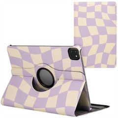 imoshion 360° Draaibare Design Bookcase Apple iPad Pro 11 (2022 / 2021 / 2020 / 2018) - Dancing Cubes