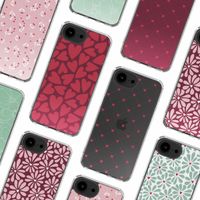 imoshion Design hoesje Apple iPhone 16e - Hearty Coral Dust