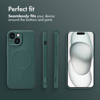 imoshion Colour Back Cover with MagSafe Apple iPhone 15 - Dark Green