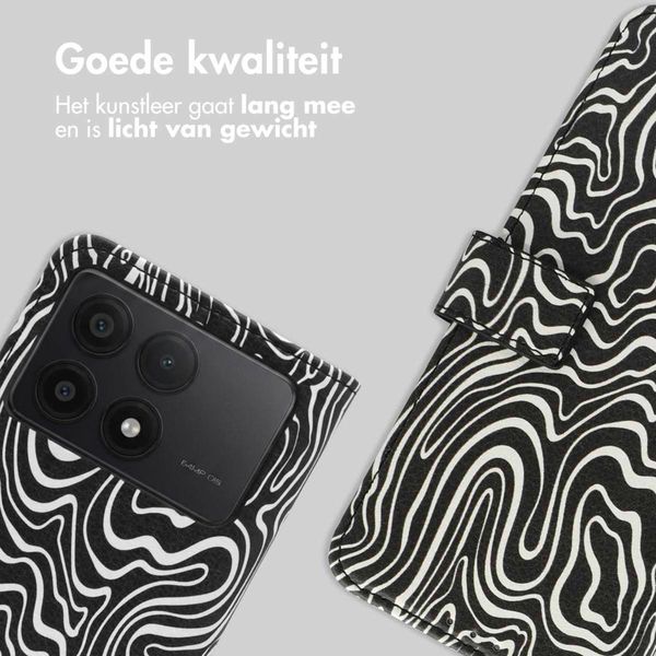 imoshion Design Bookcase Xiaomi Poco X6 Pro - Black And White