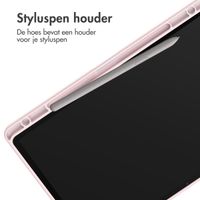 imoshion Trifold Hardcase Bookcase Samsung Galaxy Tab S10 Plus / Tab S9 Plus / Tab S9 Plus FE 12.4 inch - Roze