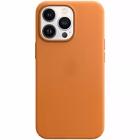 Apple Leather Backcover MagSafe Apple iPhone 13 Pro - Golden Brown